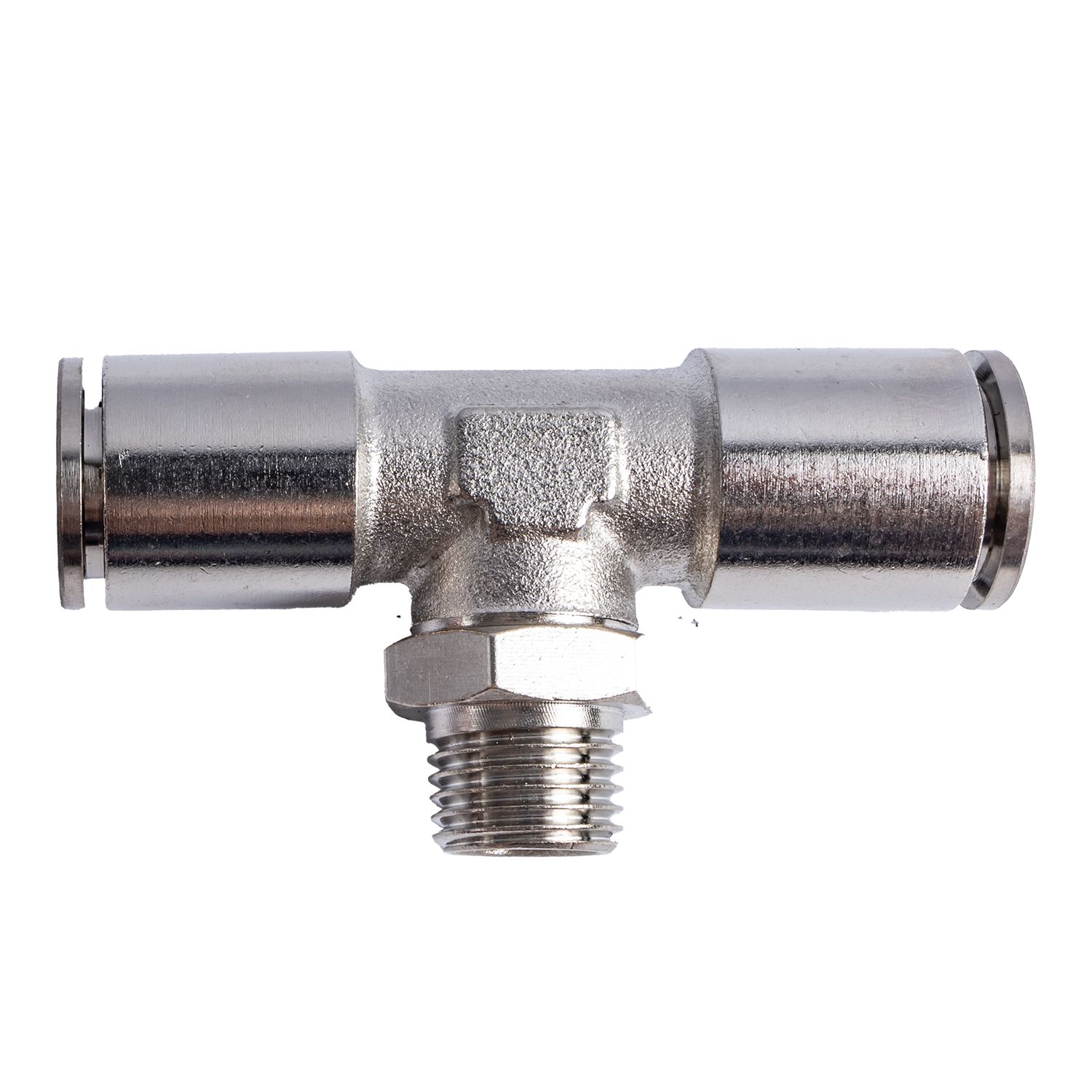 Metal Pu Fitting T-joint 12mm 1/4' M